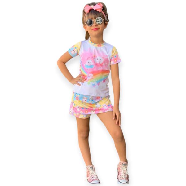 Conjunto Infantil Gatinha Marie