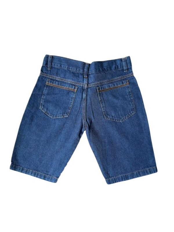 Bermuda Jeans Juvenil Estilo Street - Imagem 2