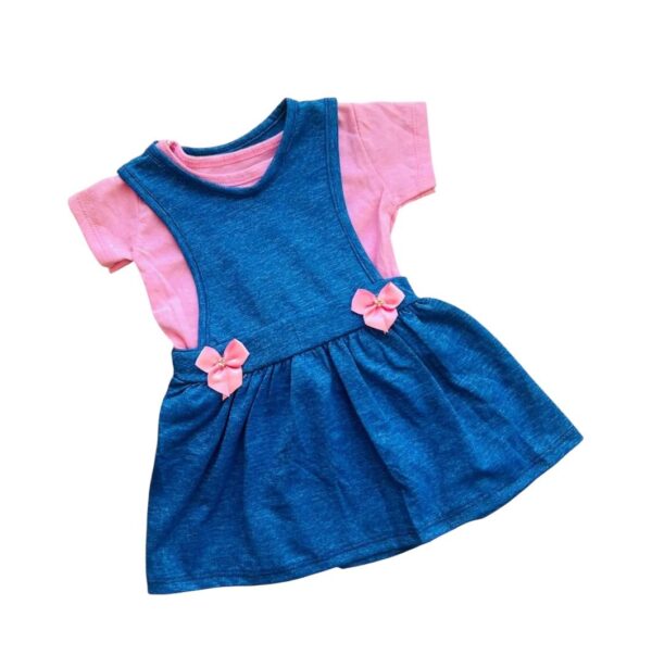 Conjunto Bebê Menina Jardineira - Imagem 3
