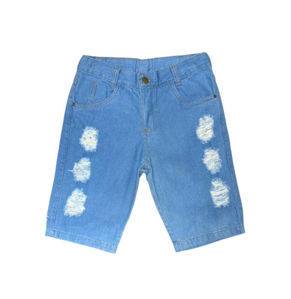 Bermuda Jeans Juvenil Destroyed (cópia)