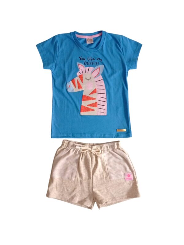 Conjunto T- shirt Pitiluka