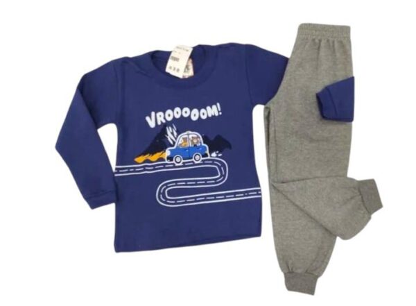 Conjunto Moletom Flanelado Infantil - Imagem 4