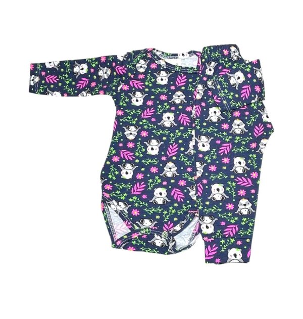 Body Baby Feminino Manga Longa