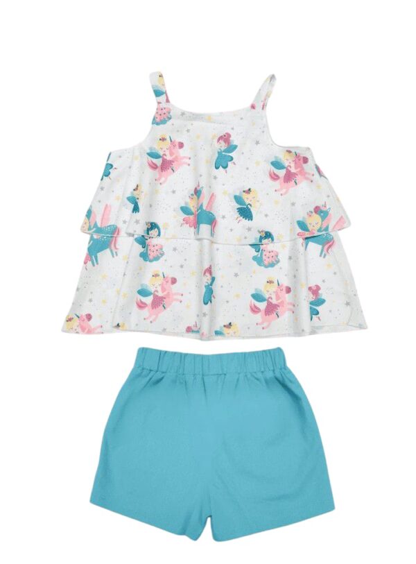 Conjunto Unicórnio Com Shorts - Imagem 2
