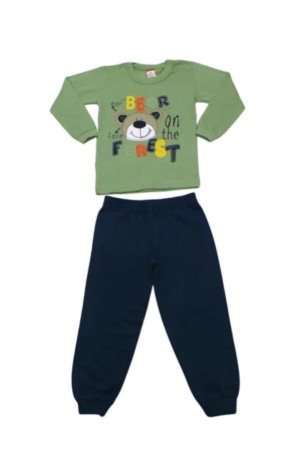Conjunto Moletom Flanelado Infantil - Imagem 3